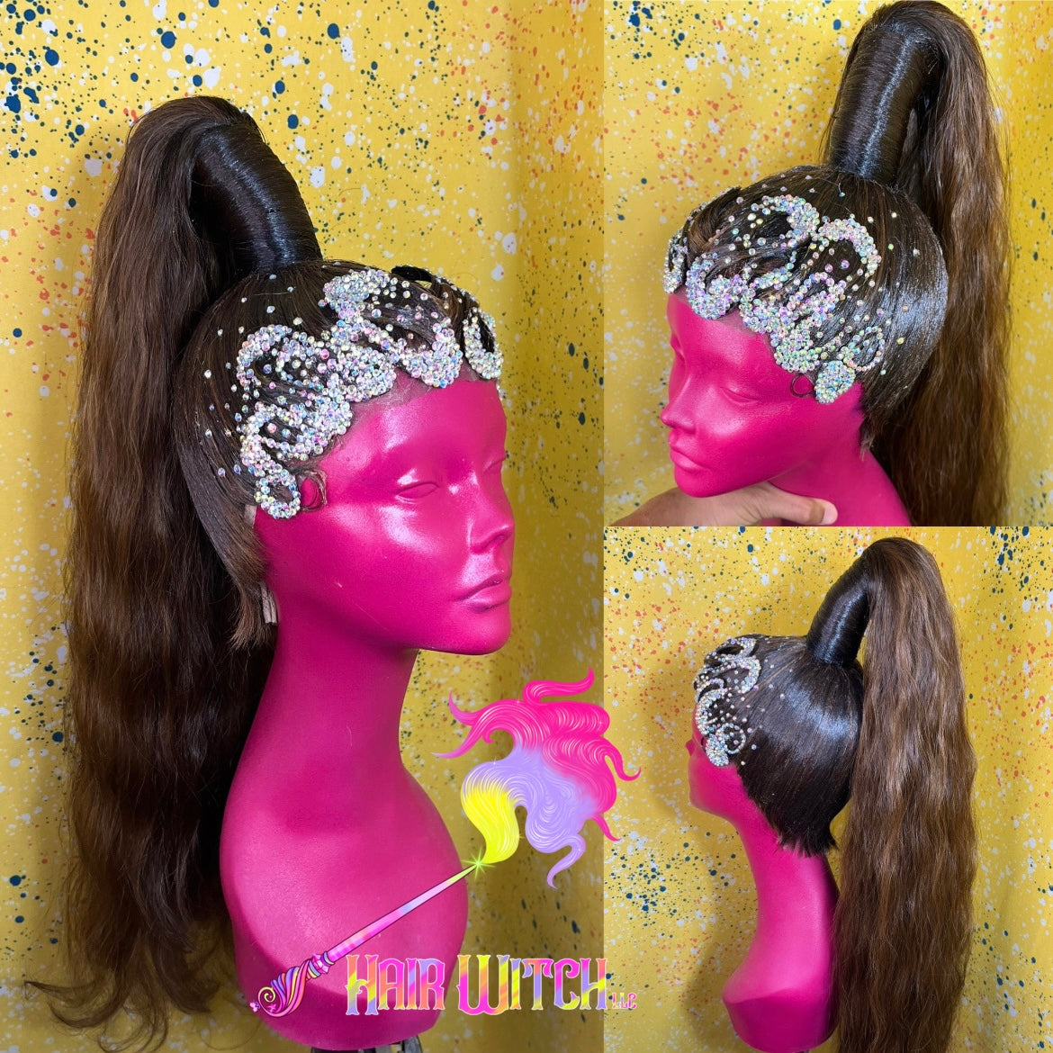 Witchy Wednesday Rhinestone pony
